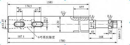 鏜桿如圖